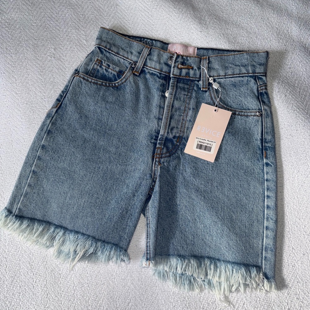 REVICE 90s Cut Off Rachel Jean Shorts - NWT - 24